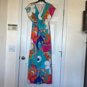 Floral maxi dress